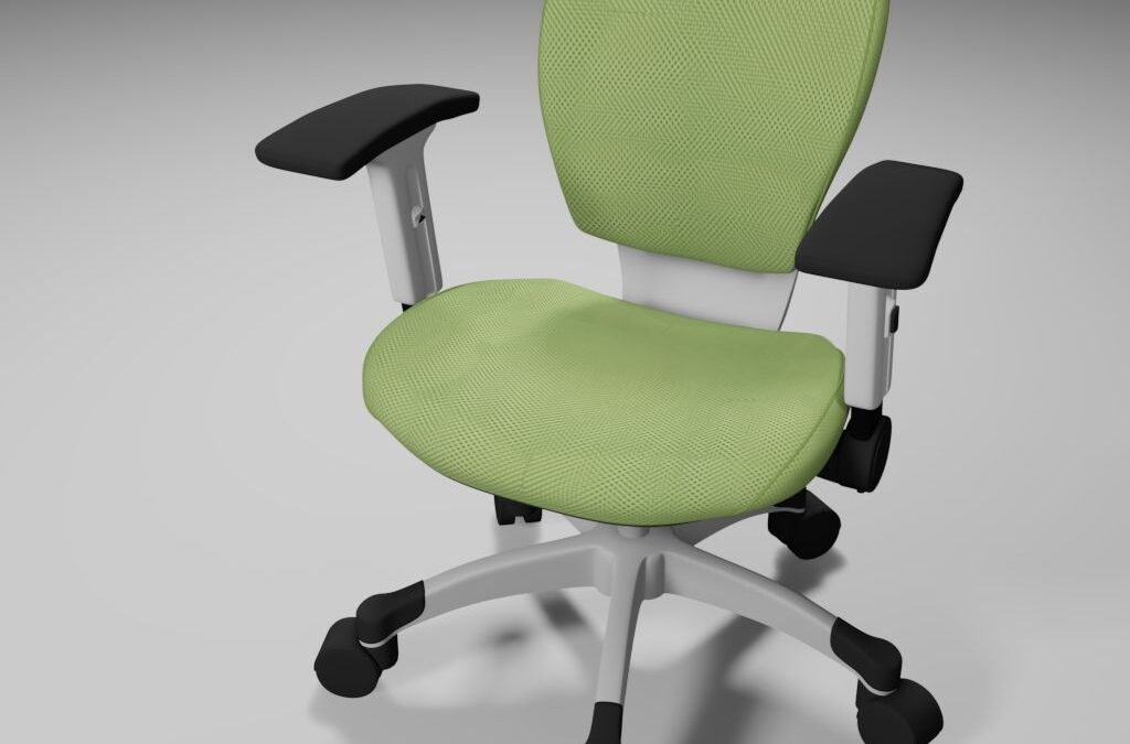 3D Office Chair – Efficient Modeling and Rendering